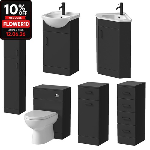 Bathroom vanity toilet - bathroom,