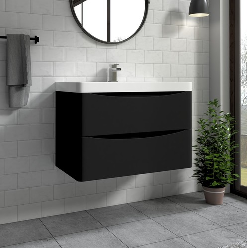 800mm wall hung - 800mm, matt