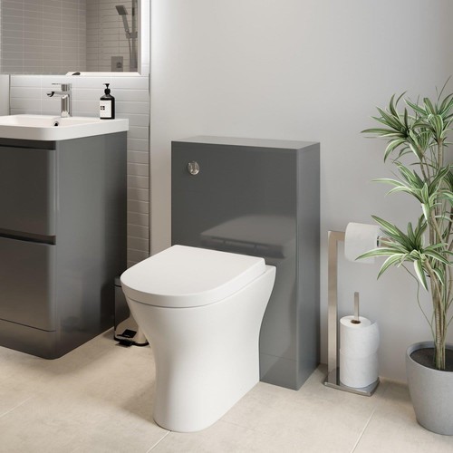 Grey bathroom furniture vanity - furniture,